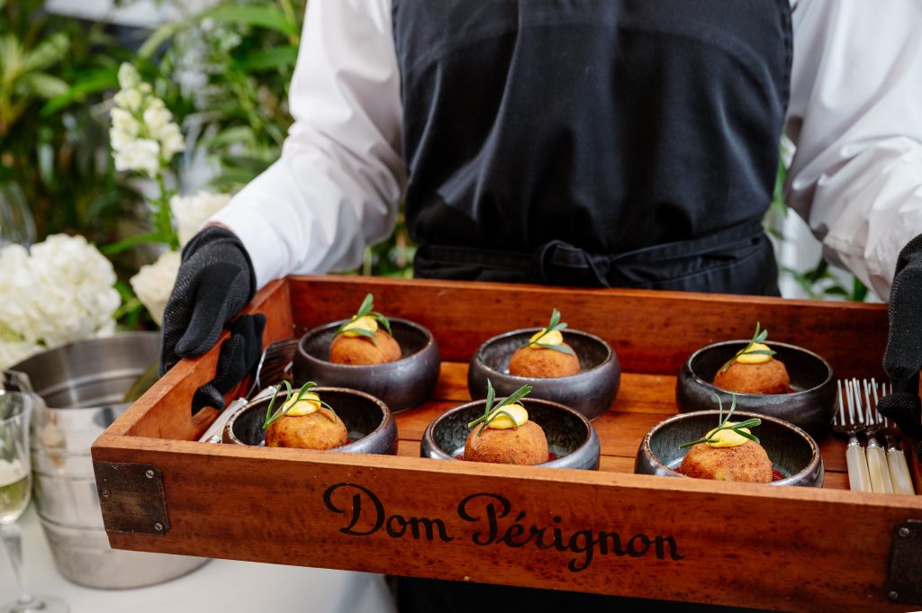 Vanilla Bean Paella bombas, smoked aioli